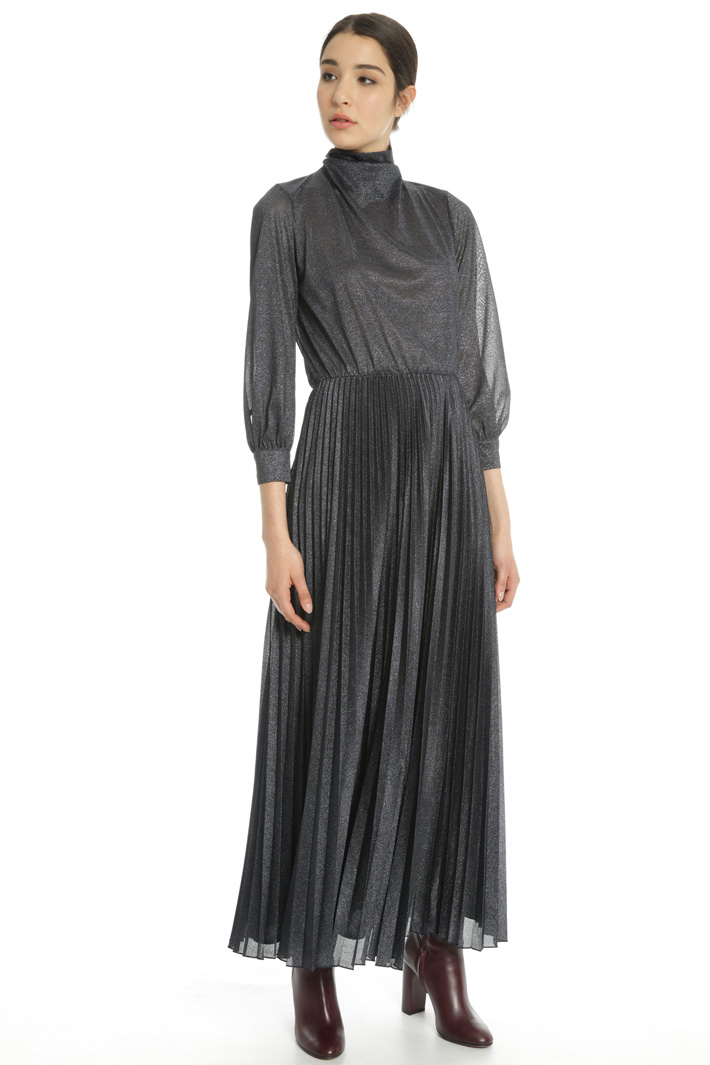 Lurex jersey dress Intrend Lurex jersey dress Intrend