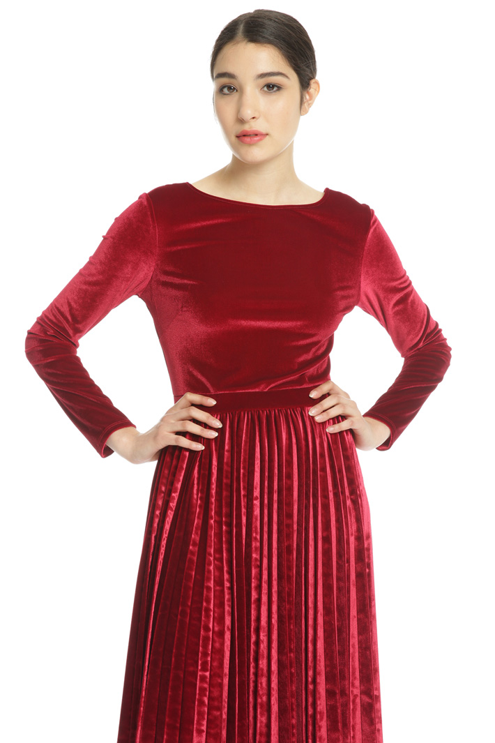 Long chenille dress Intrend Long chenille dress Intrend