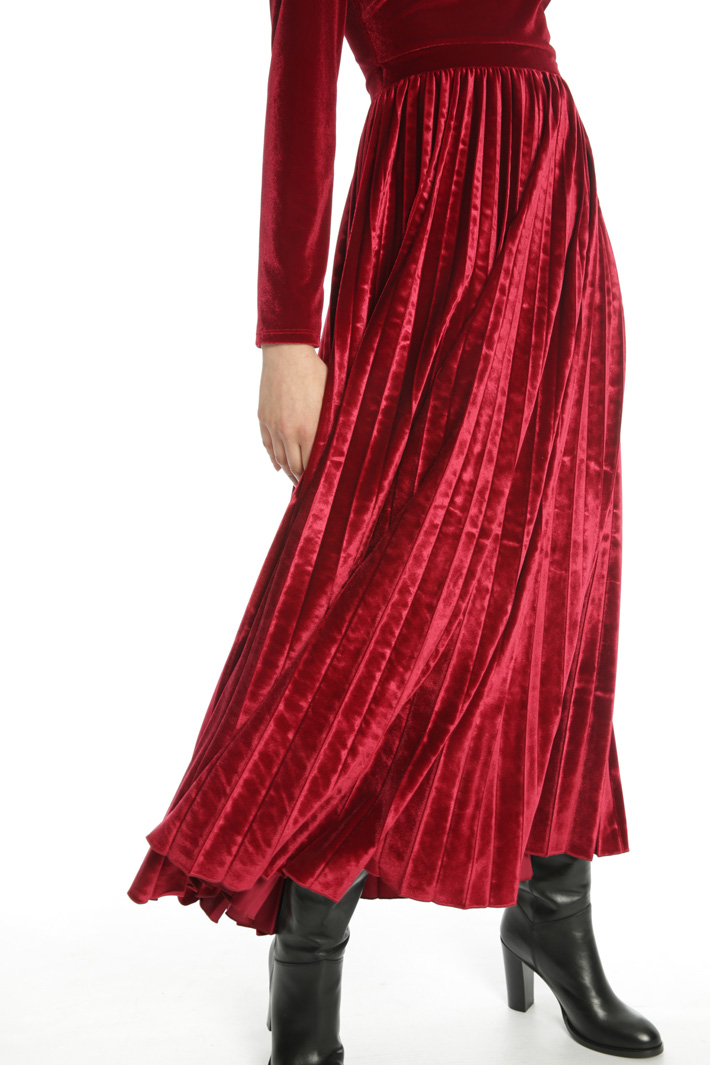 Long chenille dress Intrend Long chenille dress Intrend