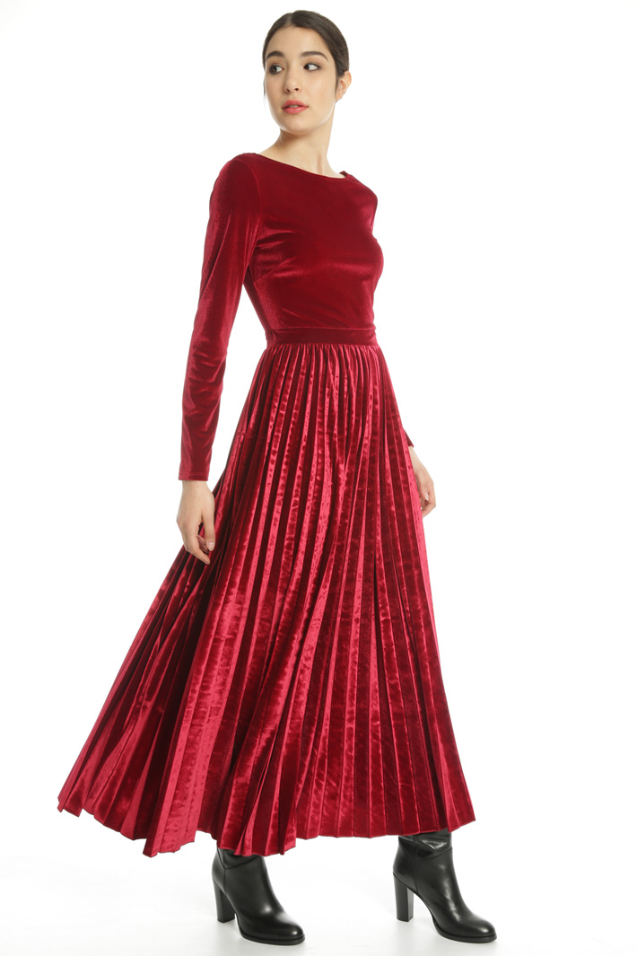 Long chenille dress Intrend Long chenille dress Intrend