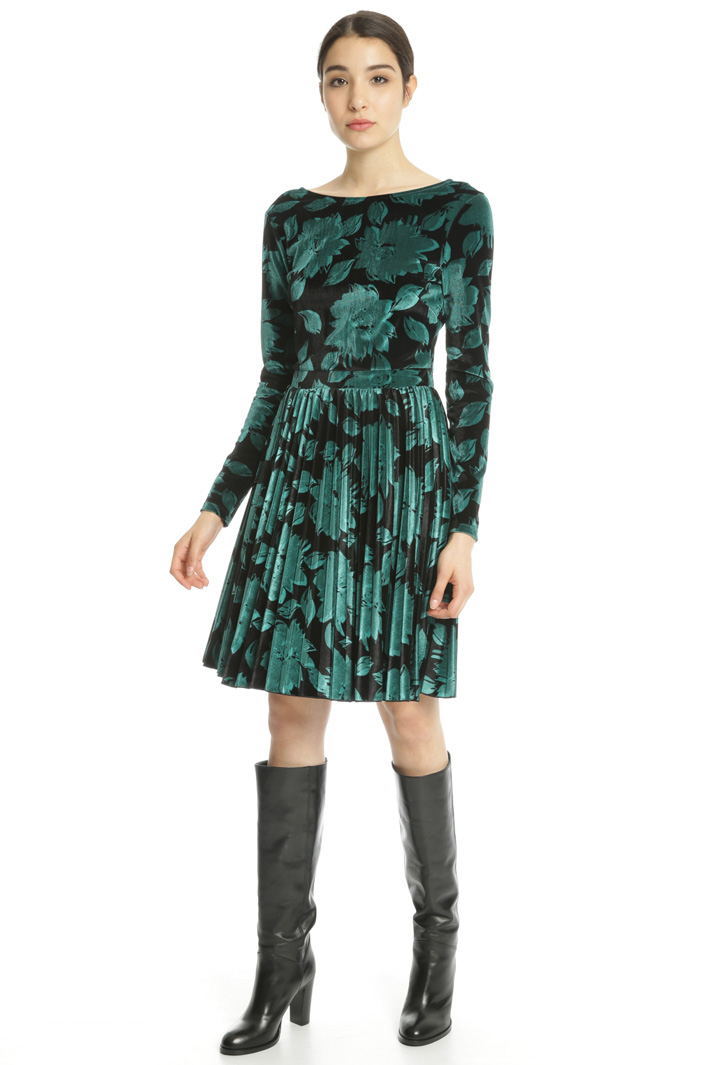 Chenille jersey dress Intrend Chenille jersey dress Intrend