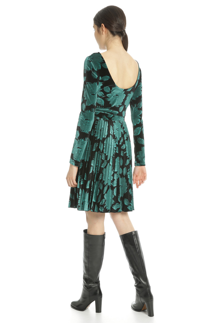 Chenille jersey dress Intrend Chenille jersey dress Intrend