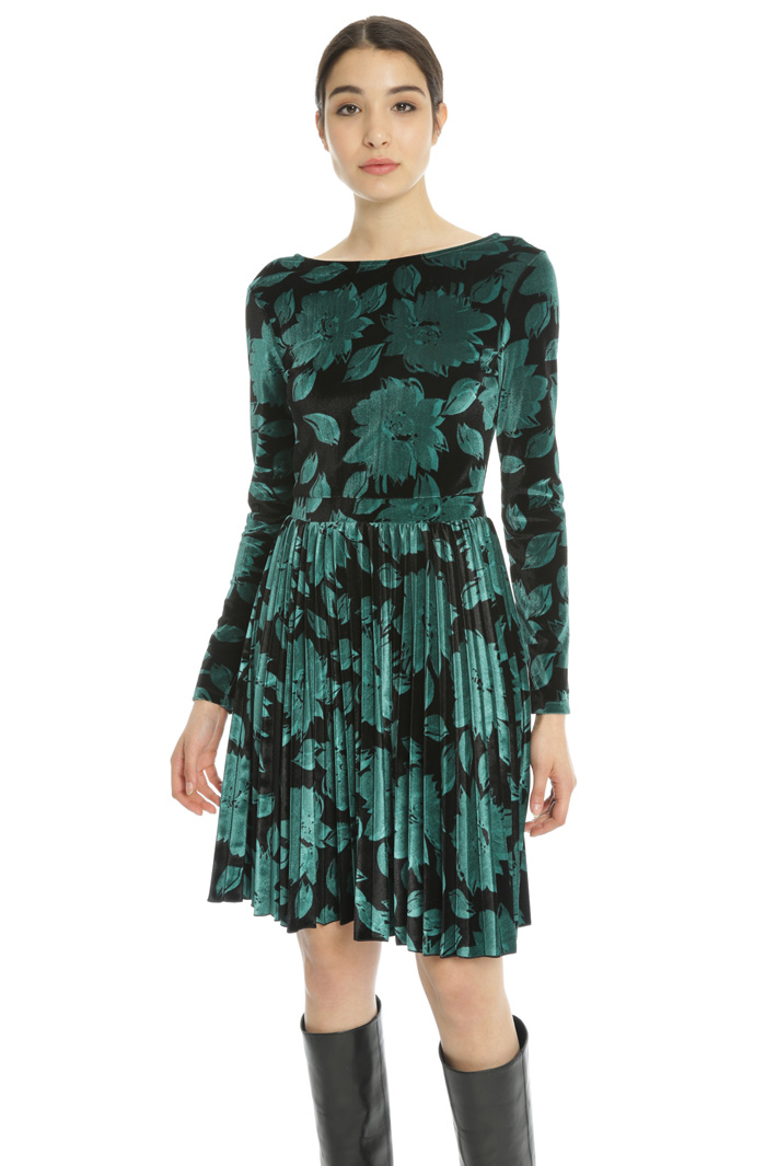 Chenille jersey dress Intrend Chenille jersey dress Intrend