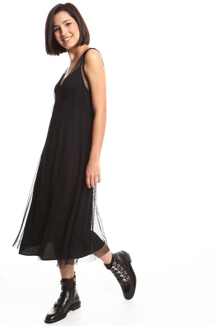 Flock print dress Intrend Flock print dress Intrend