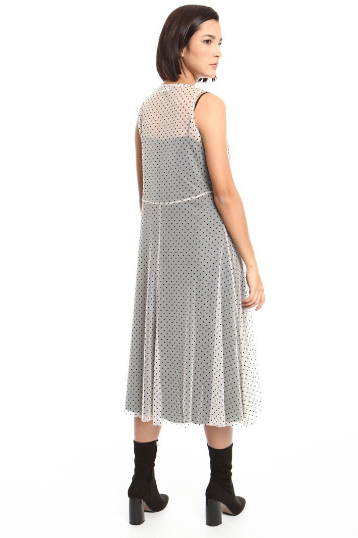 Flock print dress Intrend Flock print dress Intrend