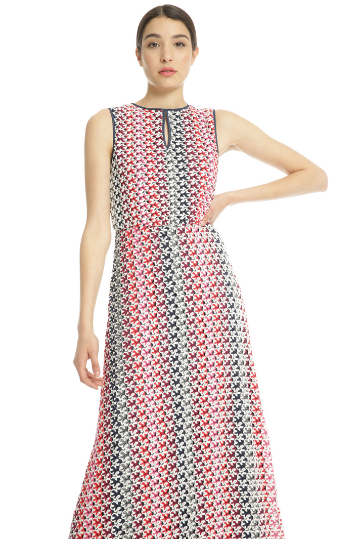 Macramé jersey dress Intrend Macramé jersey dress Intrend