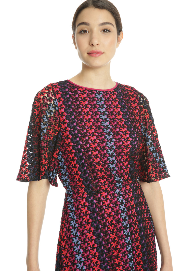 Multicoloured macramé dress Intrend Multicoloured macramé dress Intrend