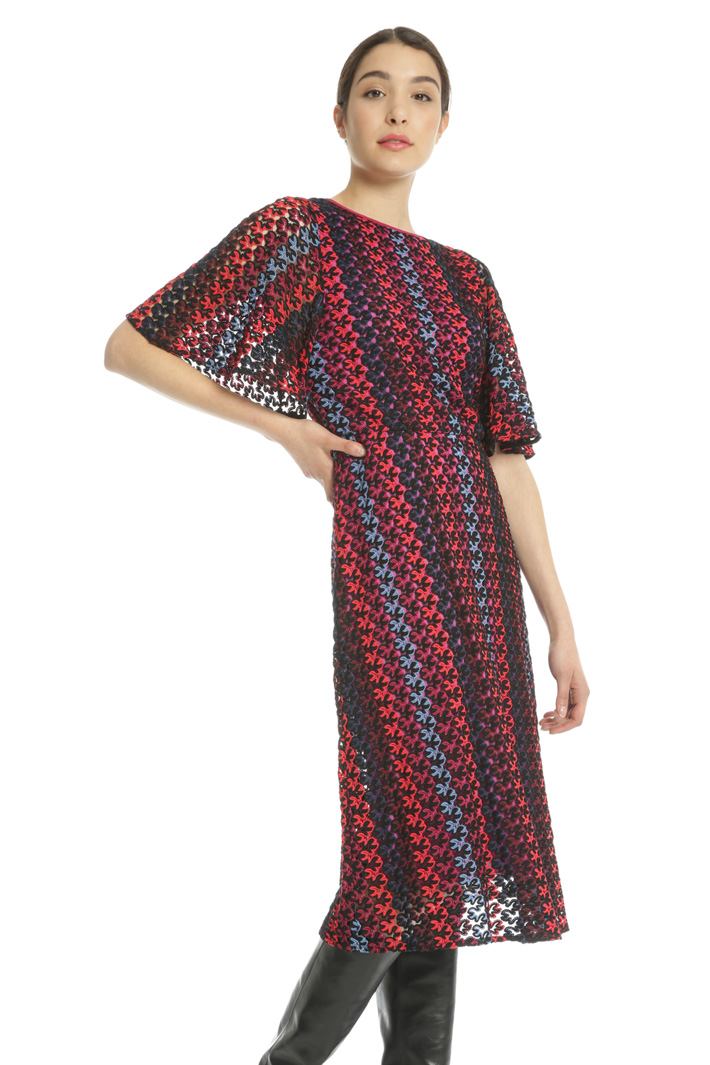 Multicoloured macramé dress Intrend Multicoloured macramé dress Intrend