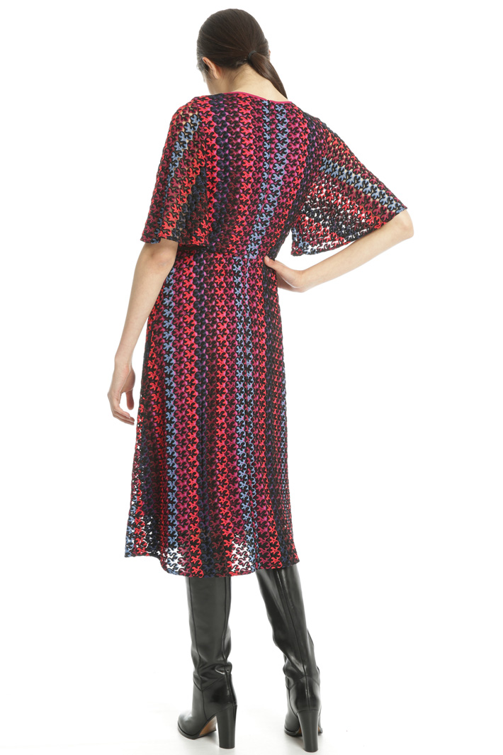 Multicoloured macramé dress Intrend Multicoloured macramé dress Intrend