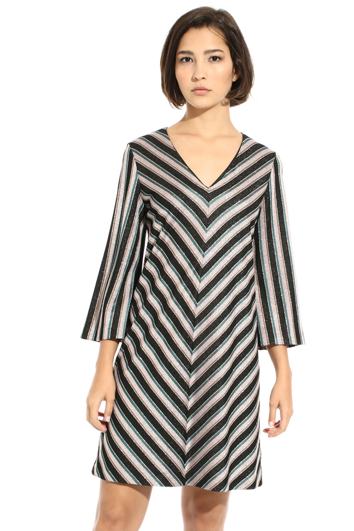 Lurex jersey dress Intrend Lurex jersey dress Intrend