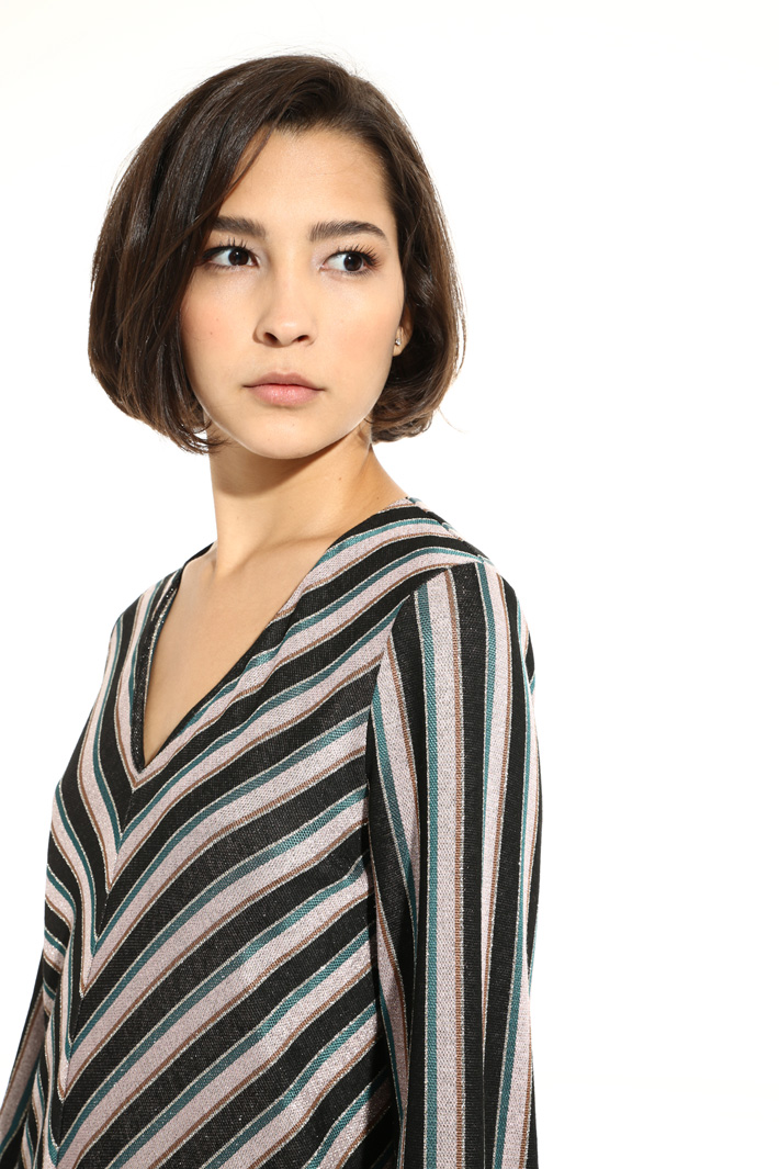 Lurex jersey dress Intrend Lurex jersey dress Intrend
