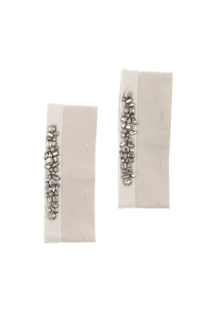 Silk and cotton cuffs Intrend Silk and cotton cuffs Intrend