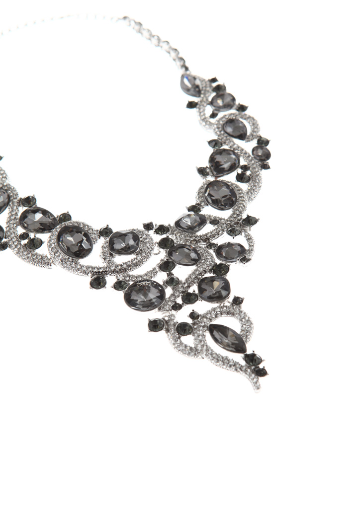 Necklace with rhinestones Intrend Necklace with rhinestones Intrend