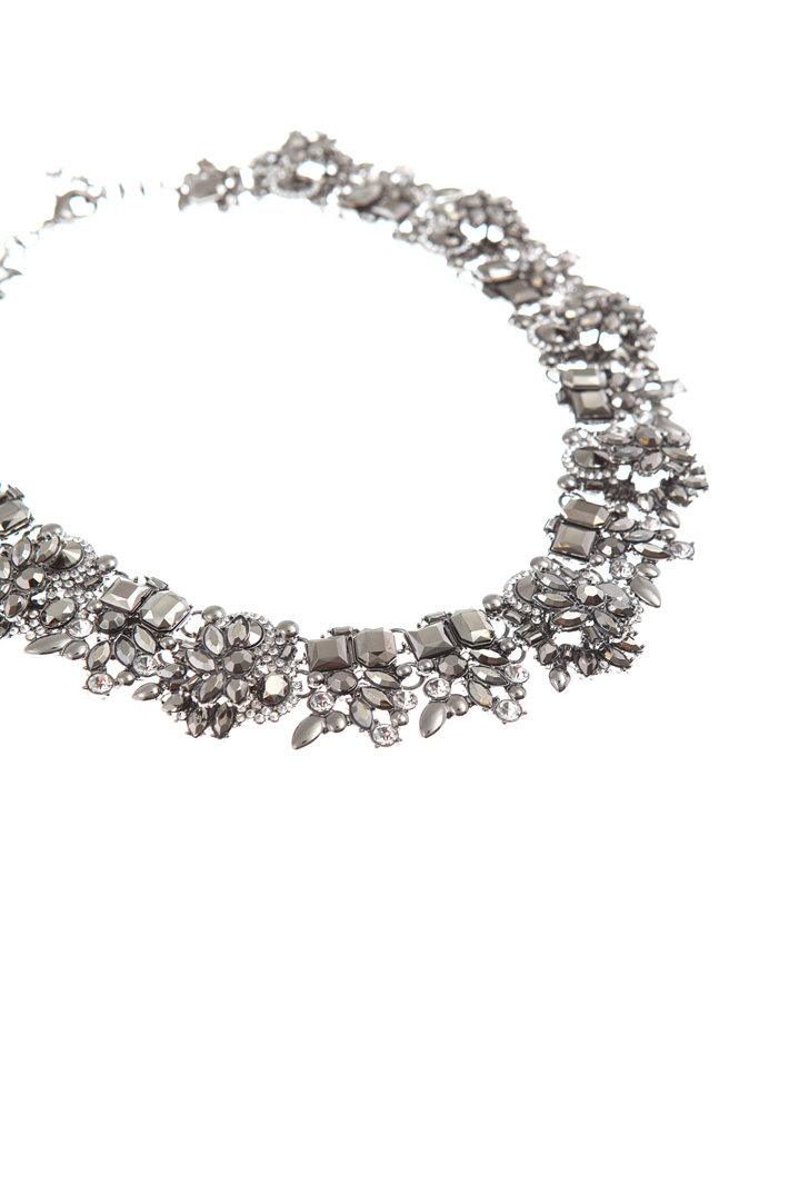 Necklace collar with stones Intrend Necklace collar with stones Intrend