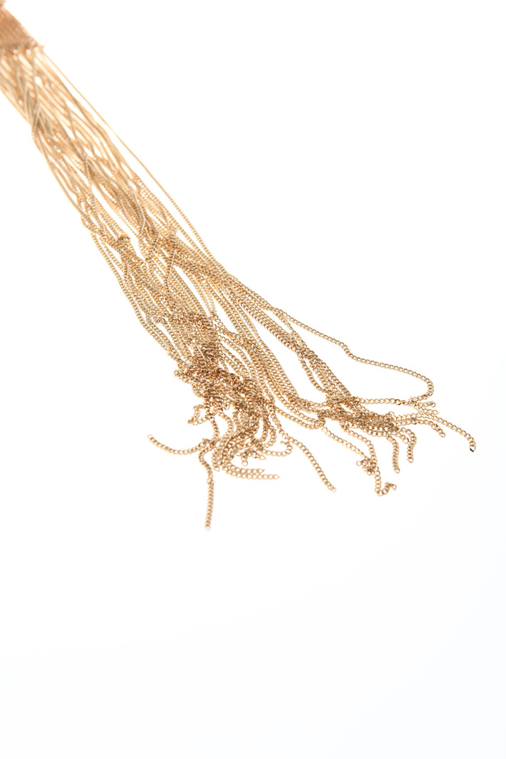 Metal chain necklace Intrend Metal chain necklace Intrend