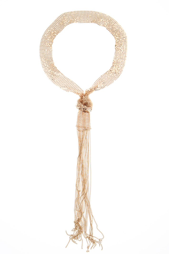 Metal chain necklace Intrend Metal chain necklace Intrend