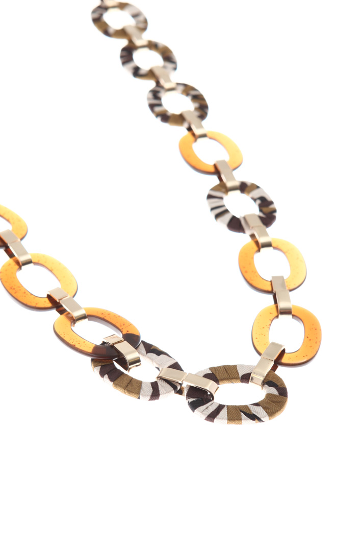 Geometrical resin necklace Intrend Geometrical resin necklace Intrend