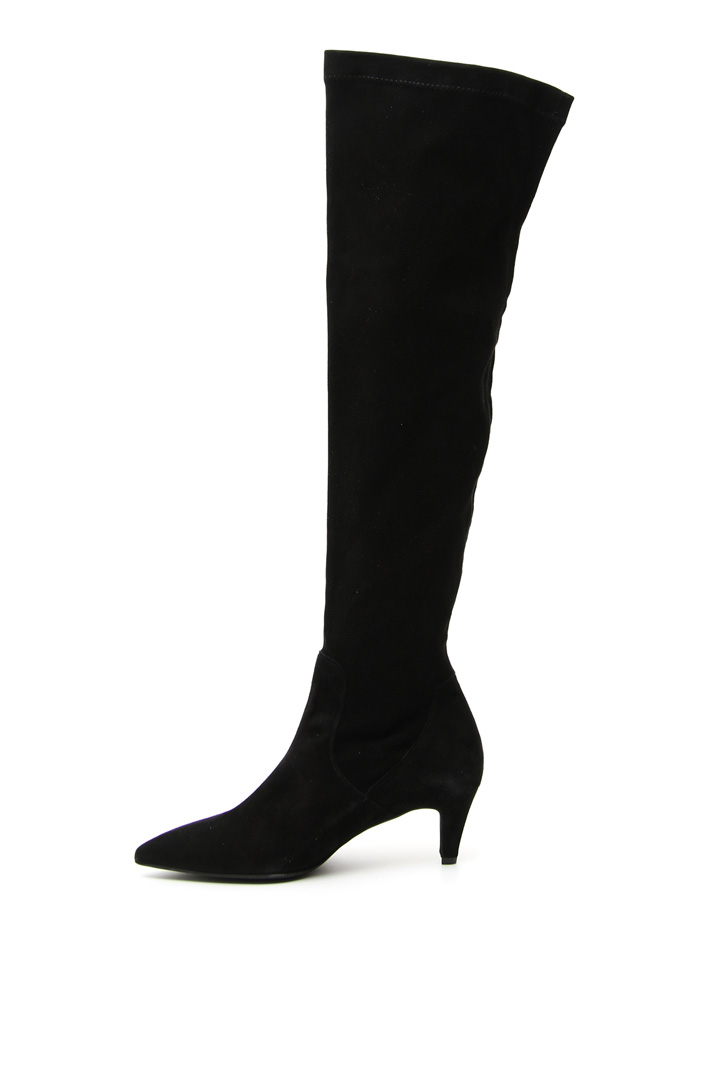 Suede over-the-knee boots Intrend Suede over-the-knee boots Intrend