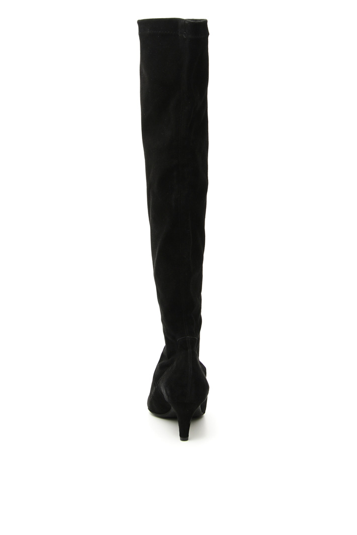 Suede over-the-knee boots Intrend Suede over-the-knee boots Intrend