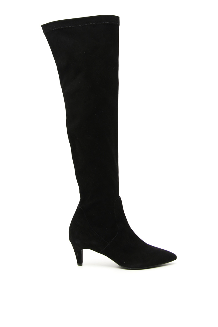 Suede over-the-knee boots Intrend Suede over-the-knee boots Intrend