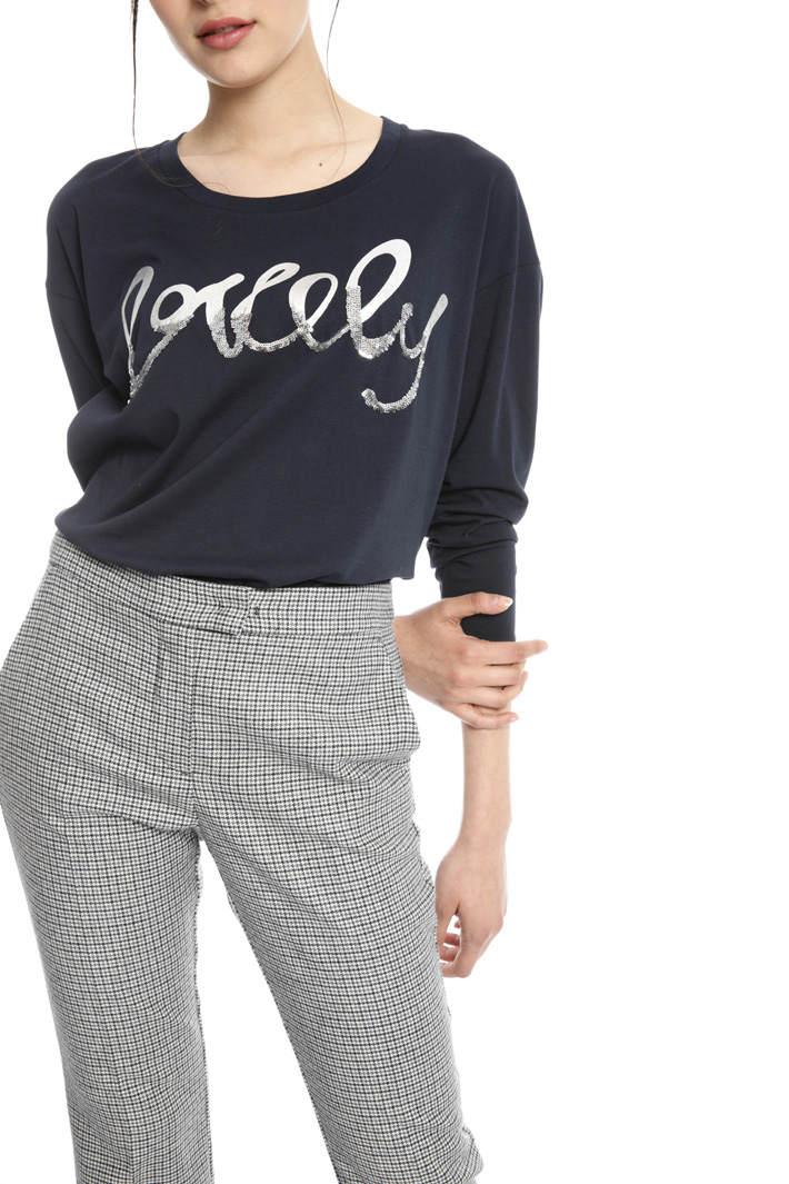 Cotton jersey T-shirt Intrend Cotton jersey T-shirt Intrend