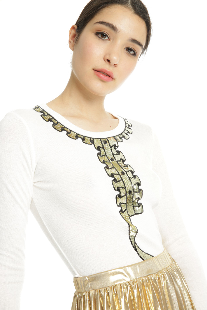 Sequin sweater Intrend Sequin sweater Intrend