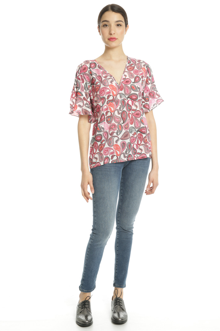 Bell sleeve top Intrend Bell sleeve top Intrend