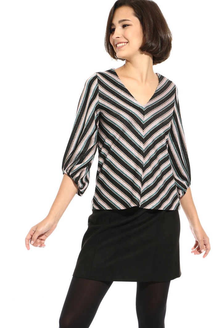 Puff sleeve T-shirt Intrend Puff sleeve T-shirt Intrend