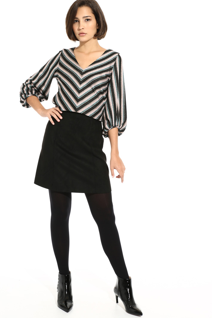 Puff sleeve T-shirt Intrend Puff sleeve T-shirt Intrend
