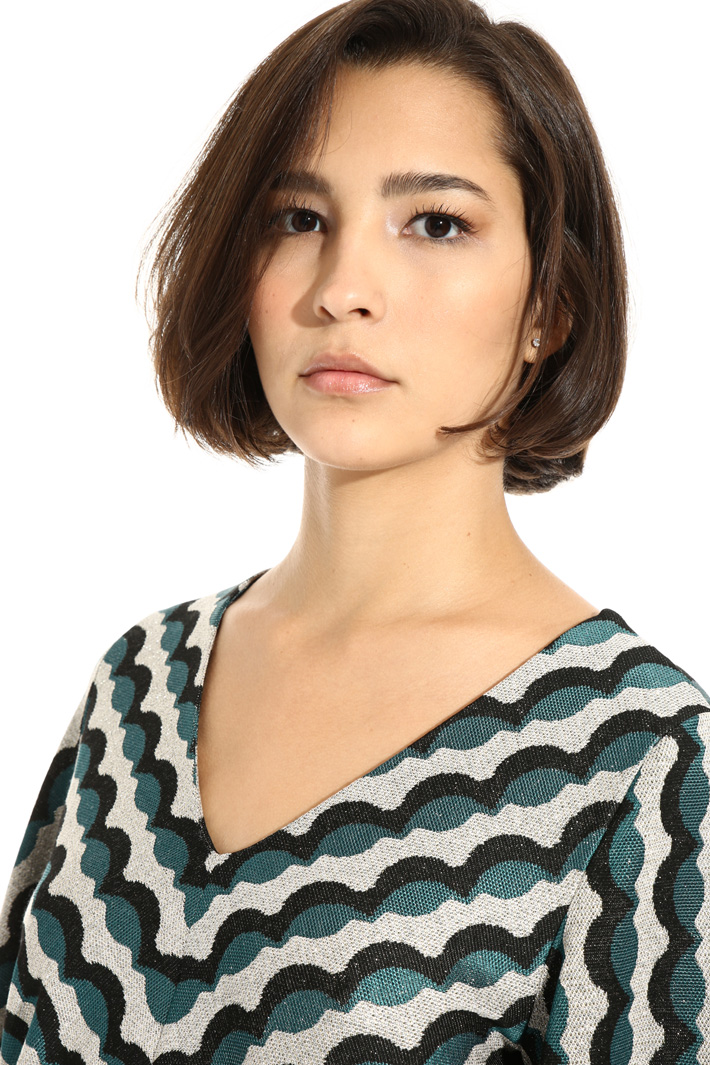 Puff sleeve T-shirt Intrend Puff sleeve T-shirt Intrend
