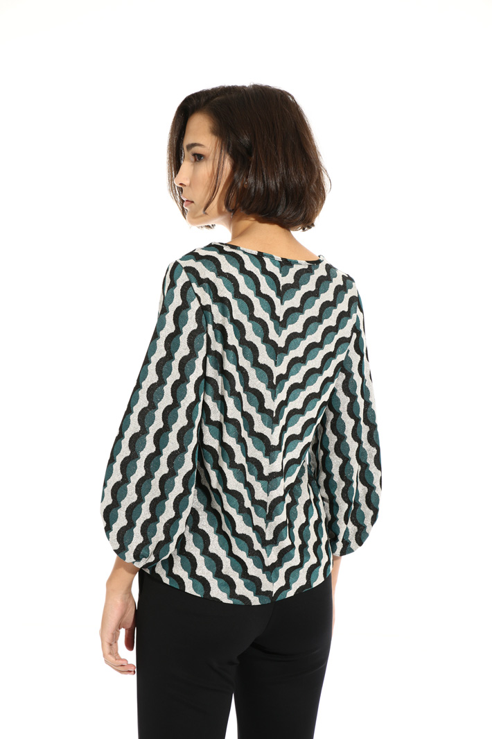 Puff sleeve T-shirt Intrend Puff sleeve T-shirt Intrend