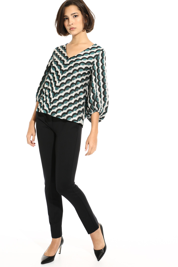 Puff sleeve T-shirt Intrend Puff sleeve T-shirt Intrend