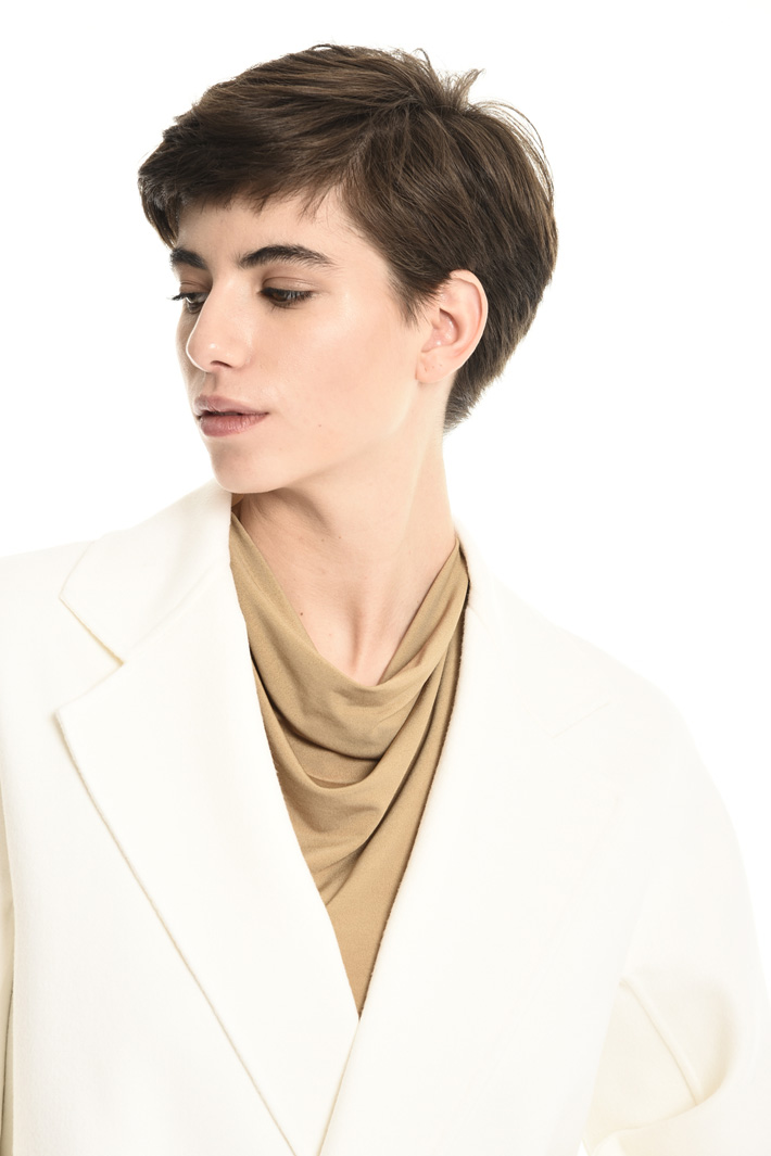 Wool and angora coat Intrend Wool and angora coat Intrend