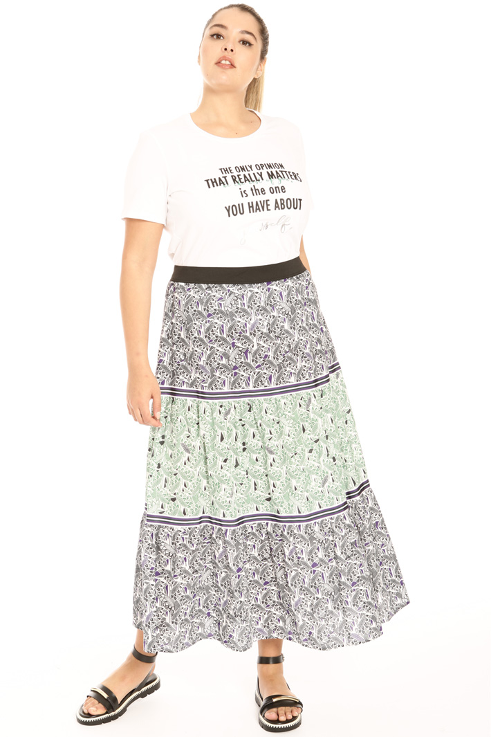 Cotton muslin skirt Intrend Cotton muslin skirt Intrend