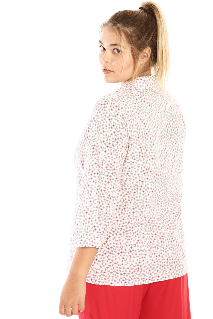 Flared cotton shirt Intrend Flared cotton shirt Intrend