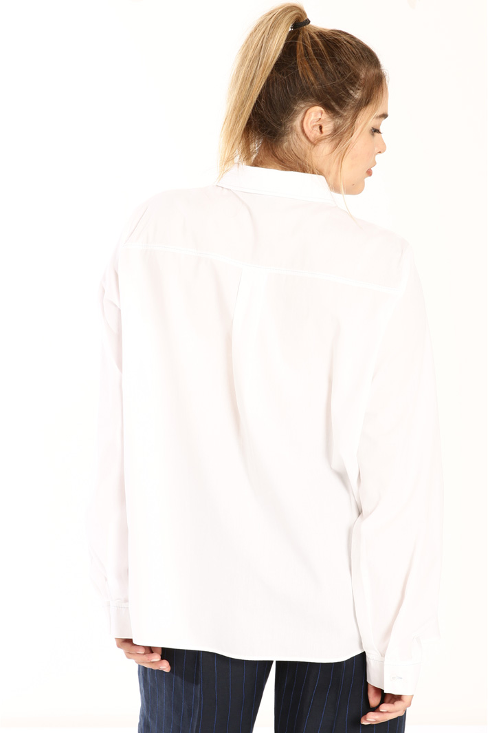 Cotton poplin shirt Intrend Cotton poplin shirt Intrend