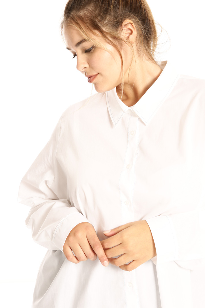 Cotton poplin shirt Intrend Cotton poplin shirt Intrend