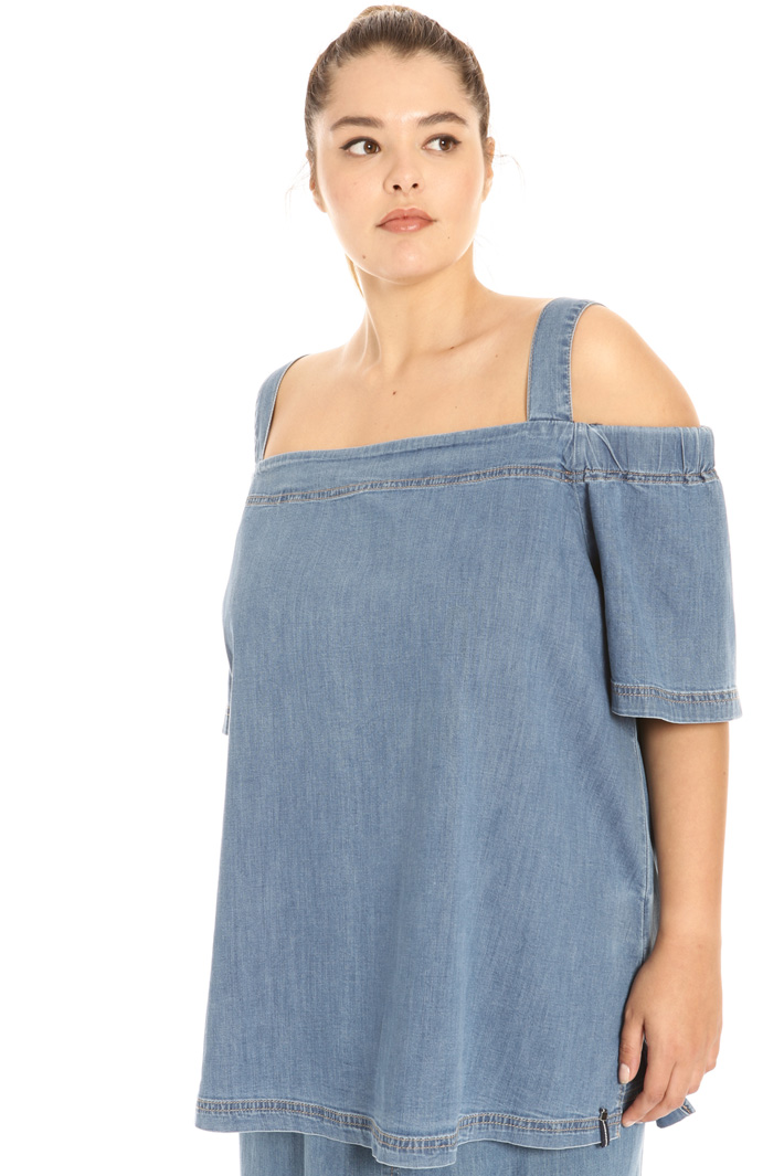 Light denim tunic Intrend Light denim tunic Intrend