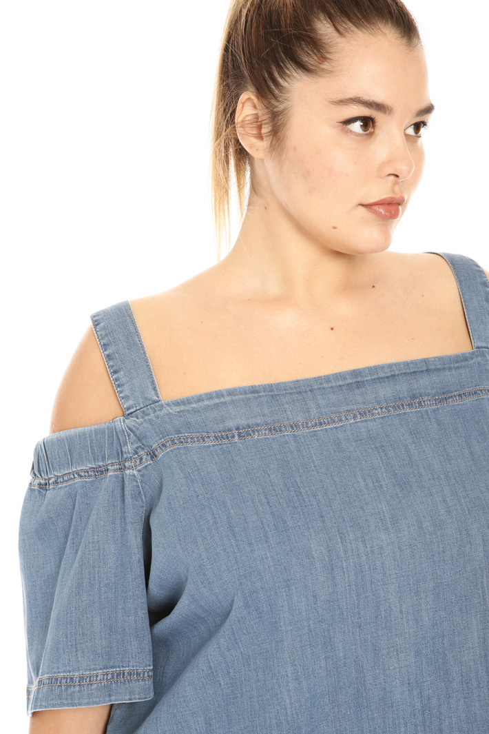 Light denim tunic Intrend Light denim tunic Intrend