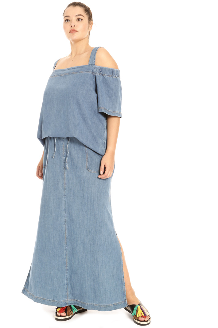 Light denim tunic Intrend Light denim tunic Intrend