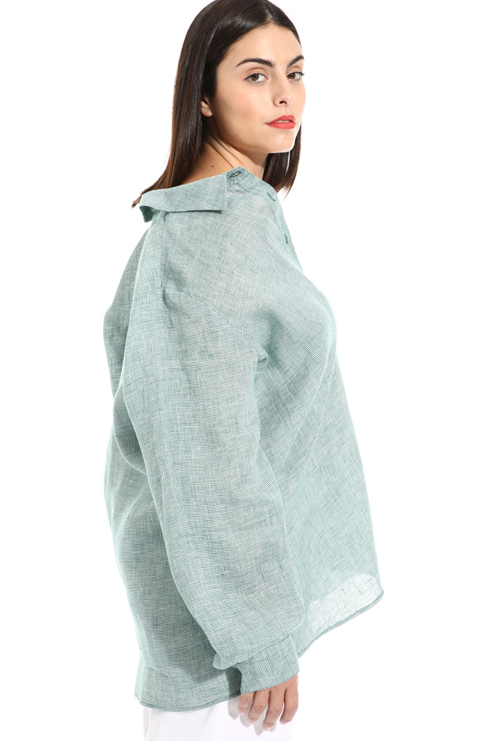 Oversized pure linen shirt Intrend Oversized pure linen shirt Intrend