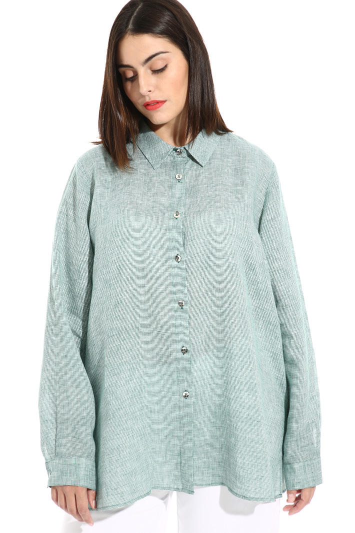 Oversized pure linen shirt Intrend Oversized pure linen shirt Intrend