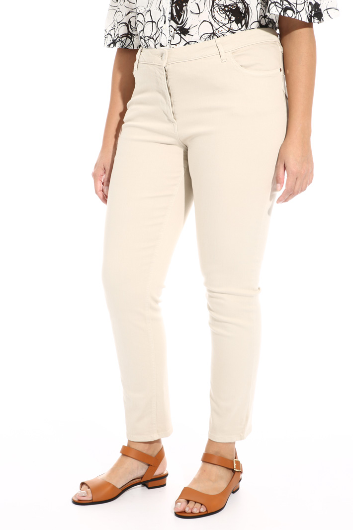 Skinny denim trousers Intrend Skinny denim trousers Intrend
