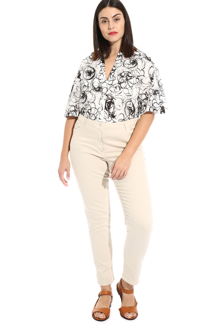 Skinny denim trousers Intrend Skinny denim trousers Intrend