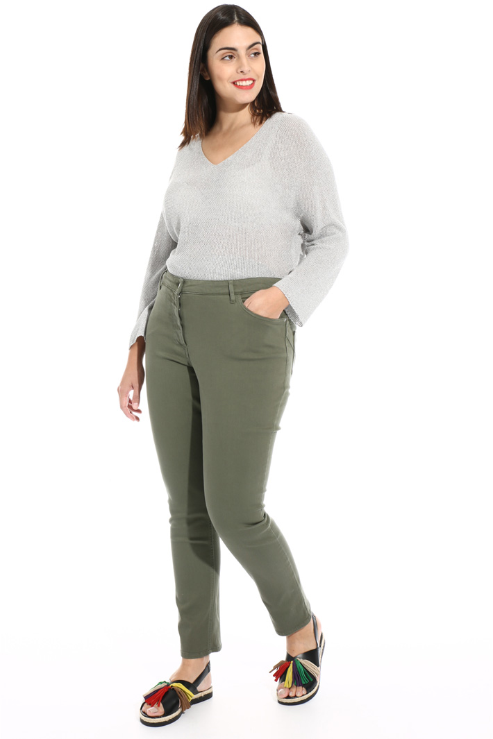 Skinny denim trousers Intrend Skinny denim trousers Intrend