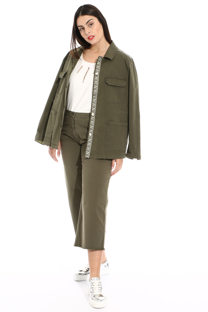 Stretch cotton trousers Intrend Stretch cotton trousers Intrend