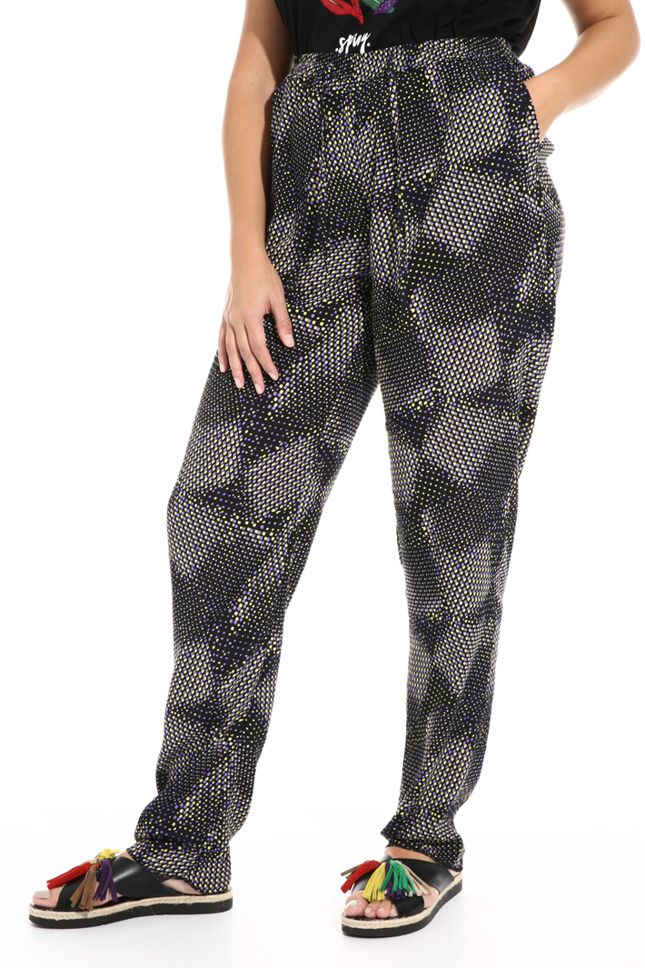 Crepe viscose trousers Intrend Crepe viscose trousers Intrend