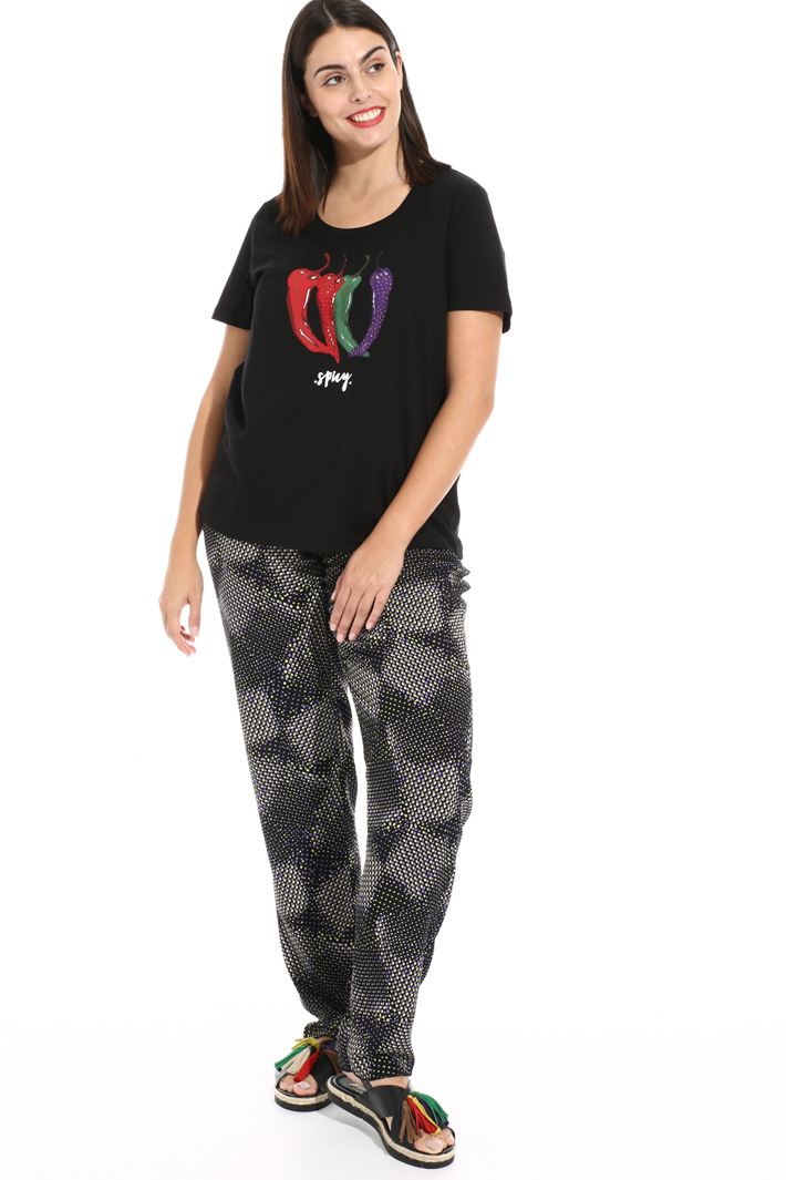 Crepe viscose trousers Intrend Crepe viscose trousers Intrend
