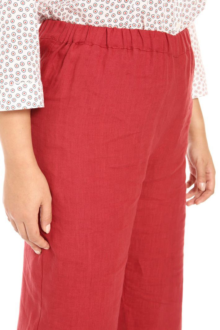 Palazzo trousers in linen Intrend Palazzo trousers in linen Intrend