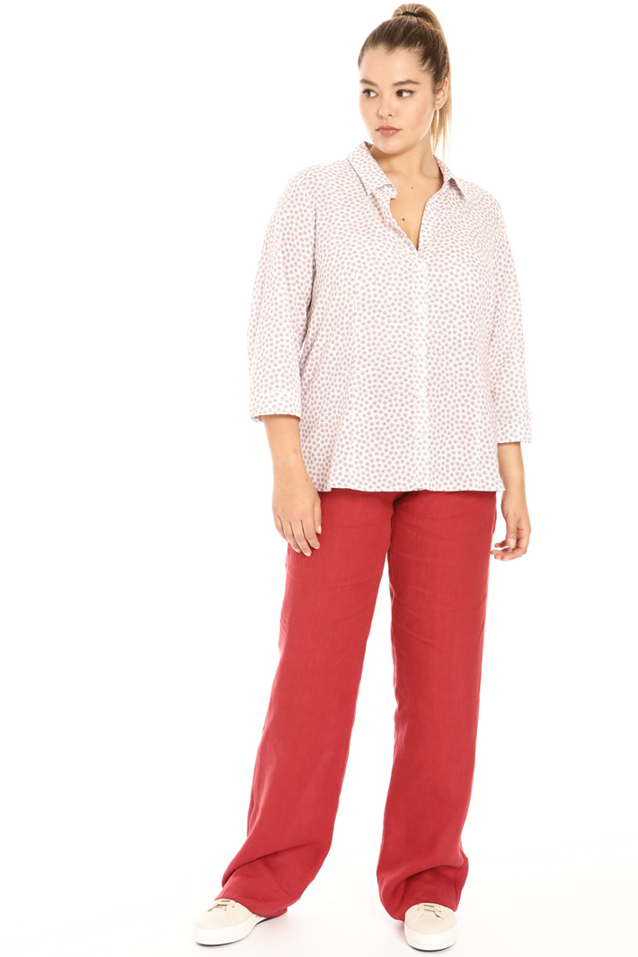 Palazzo trousers in linen Intrend Palazzo trousers in linen Intrend